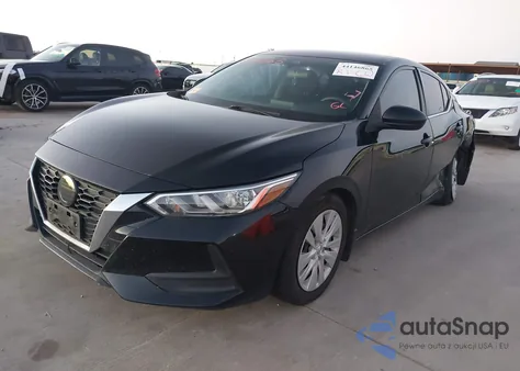 2021 Nissan Sentra S Xtronic Cvt z USA, uszkodzony, nr VIN 3N1AB8BV9MY327663